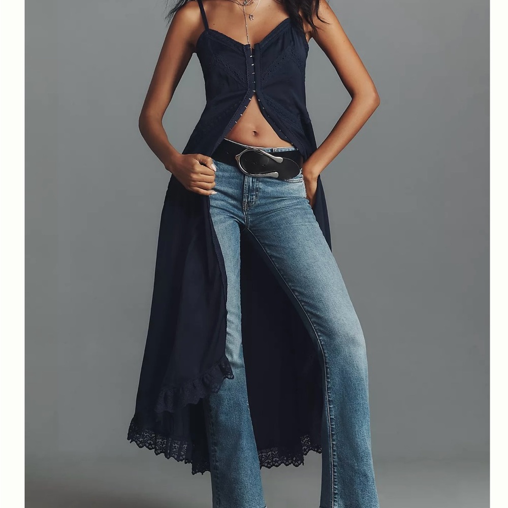 Edwin Women's Mid-Rise Blue Boot Cut Jeans
